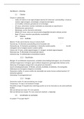 Samenvatting  Algemene En Anorganische Chemie: Structuur (I002418A)