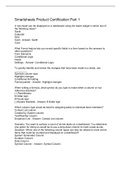 Smartsheets Product Certification Part 1 