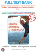 Test Bank For Human Anatomy & Physiology 2nd Edition By Erin C. Amerman 9780134553511 Chapter 1-27 Complete Guide .