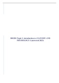 Straighterline&colon; ANATOMY AND PHYSIOLOGY I &sol; BIO201 quizzes 1-16&comma; Midterm and final exam collection answered and graded 98 overall > Latest 2023