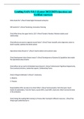 Leading SAFe 5&period;0-1 &lpar;Latest 2022&sol;2023&rpar; Questions and Verified Answers