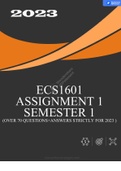 ECS1601 ASSIGNMENT 1 SEMESTER 1 2023