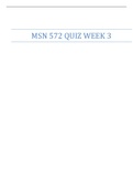 MSN 572 QUIZ WEEK 3