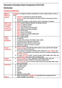 IT project management  assignment answered
