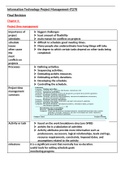 IT project management assignment answered