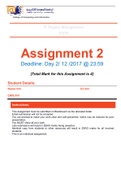 IT project management assignment answered