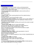 Death and Dying Quiz 1 with solutions