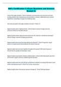 SAFe Certification 5&period;1Exam Questions and Answers Graded A&plus;