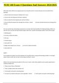 NUR 148 Exam 4 Questions And Answers 2024&sol;2025
