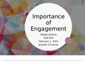 Importance of Engagement