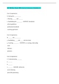 ICF Written Exam With Correct Answers Gradede A&plus;