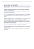 pharmacy automation 2023 with complete solutions questions and answers