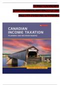 Solution Manual for Canadian Income Taxation 2024&sol;2025 26th Edition by William Buckwold&comma; Joan Kitunen&comma; Matthew Roman&comma; Abraham Iqbal