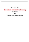 Test Bank For Essentials of Pediatric Nursing 4th Edition By Theresa Kyle, Susan Carman