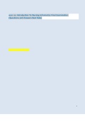 NURS 120&colon; Introduction To Nursing Informatics Final Examination  &lpar;Questions and Answers Best Rate&rpar;