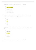  COMP 230 Final Exam 1, Complete A+ Test, With Questions And Answers