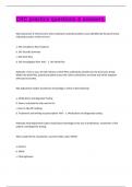 CRC practice questions & answers&period;