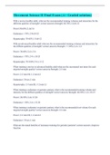 Movement Science II Final Exam &lpar;A&plus; Graded solution&rpar;