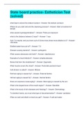 State board practice- Esthetician Test &lpar;solved&rpar;