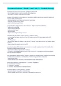 Movement Science 2 Final Exam USA &lpar;A&plus; Graded already&rpar;