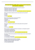 EPA SECTION 608 CORE &lpar;2022 revision&rpar; Exam Questions and Answers&comma; Graded A&plus;