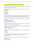 Movement Science II &lpar;100&percnt; correct answers&rpar;