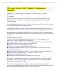 Movement Science Unit 6 Chapter 6 &lpar;with compete solutions&rpar;