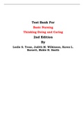 Test Bank For Basic Nursing  Thinking Doing and Caring  2nd Edition By Leslie S. Treas, Judith M. Wilkinson, Karen L. Barnett, Mable H. Smith