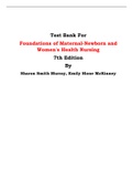 Test Bank For Foundations of Maternal-Newborn and Women's Health Nursing 7th Edition By Sharon Smith Murray, Emily Slone McKinney