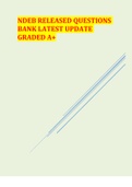 NDEB RELEASED QUESTIONS  BANK LATEST UPDATE  GRADED A&plus;