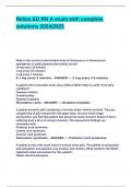 Relias ED RN A exam with complete solutions 2024&lowbar;2025