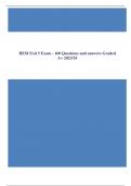 HESI Exit 5 Exam - 160 Questions and answers Graded A&plus; 2024&sol;25