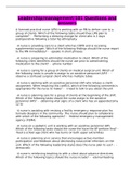 Leadership&sol;management&sol;101 Questions and answers