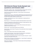 ISA Arborist Study Guide Sample test questions and Answers 2023