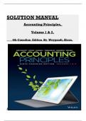 Solution Manual for Accounting Principles Volume 1 & Volume 2&comma; 9th Canadian Edition Jerry J&period; Weygandt&comma; All Chapters 1 to 20 complete Verified editon ISBN&colon; 9781119786818