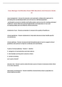 Case Manager Certification Exam With Questions And Answers Grade A&plus;
