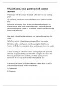 NR222 Exam 2 quiz questions with correct answers&period;