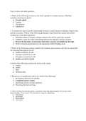 Teas 6 science test bank questions 2022&sol;2023 with complete solution