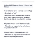 Action At A Distance forces - Forces and Motion with 100&percnt; complete solutions