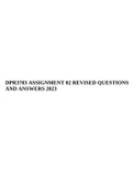 DPR3703 ASSIGNMENT 02 REVISED QUESTIONS AND ANSWERS 2023.