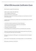 UiPath RPA Associate Certification Exam 2023 with 100&percnt; correct answers