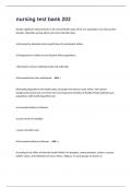 nursing test bank 202