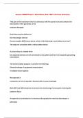 CNIM BUNDLED EXAMS WITH QUESTIONS AND VERIFIED DETAILED ANSWERS