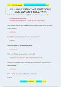 LPI - LINUX ESSENTIALS QUESTIONS  AND ANSWERS 2024&sol;2025