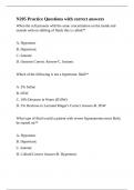 N205 Practice Questions with correct answers&period;