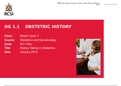 OBSTETRIC HISTORY TAKING -ROYAL COLLEGE OF SURGEONS IRELAND