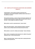 CST - NBSTSA PACKAGED EXAMS WITH VERIFIED SOLUTIONS