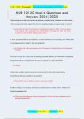 NUR 1212C Mod 4 Questions and  Answers 2024&sol;2025