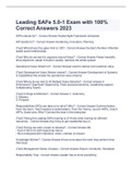 Leading SAFe 5&period;0-1 Exam with 100&percnt; Correct Answers 2023