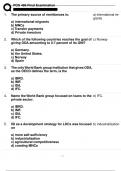 POS 486 FINAL EXAM&lowbar; POS486 Final Exam Questions and Answers&lpar;Graded A&rpar; Latest 2024&sol;2025 update